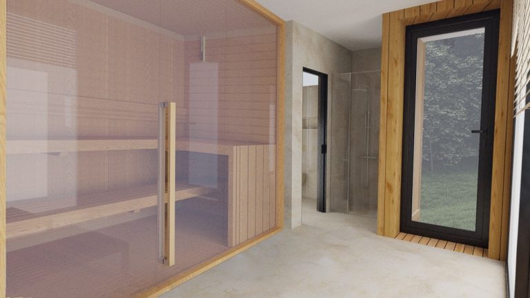 Luxusní sauna v Tiny House